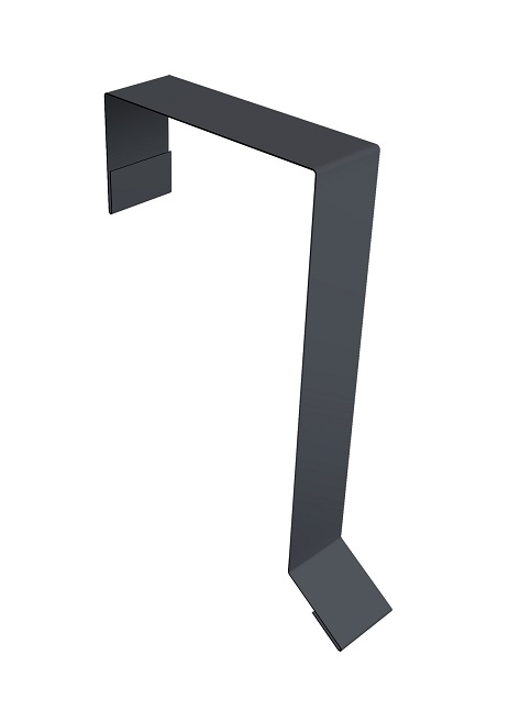 Планка торцевая кровельная фальц Satin 0,5 мм L=3м Ral 7024