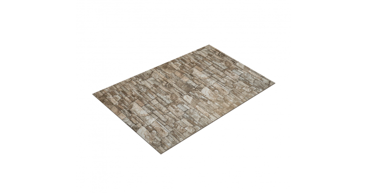 Плоский лист шириной 1250 мм Принт Элит 0,45мм Fine Stone