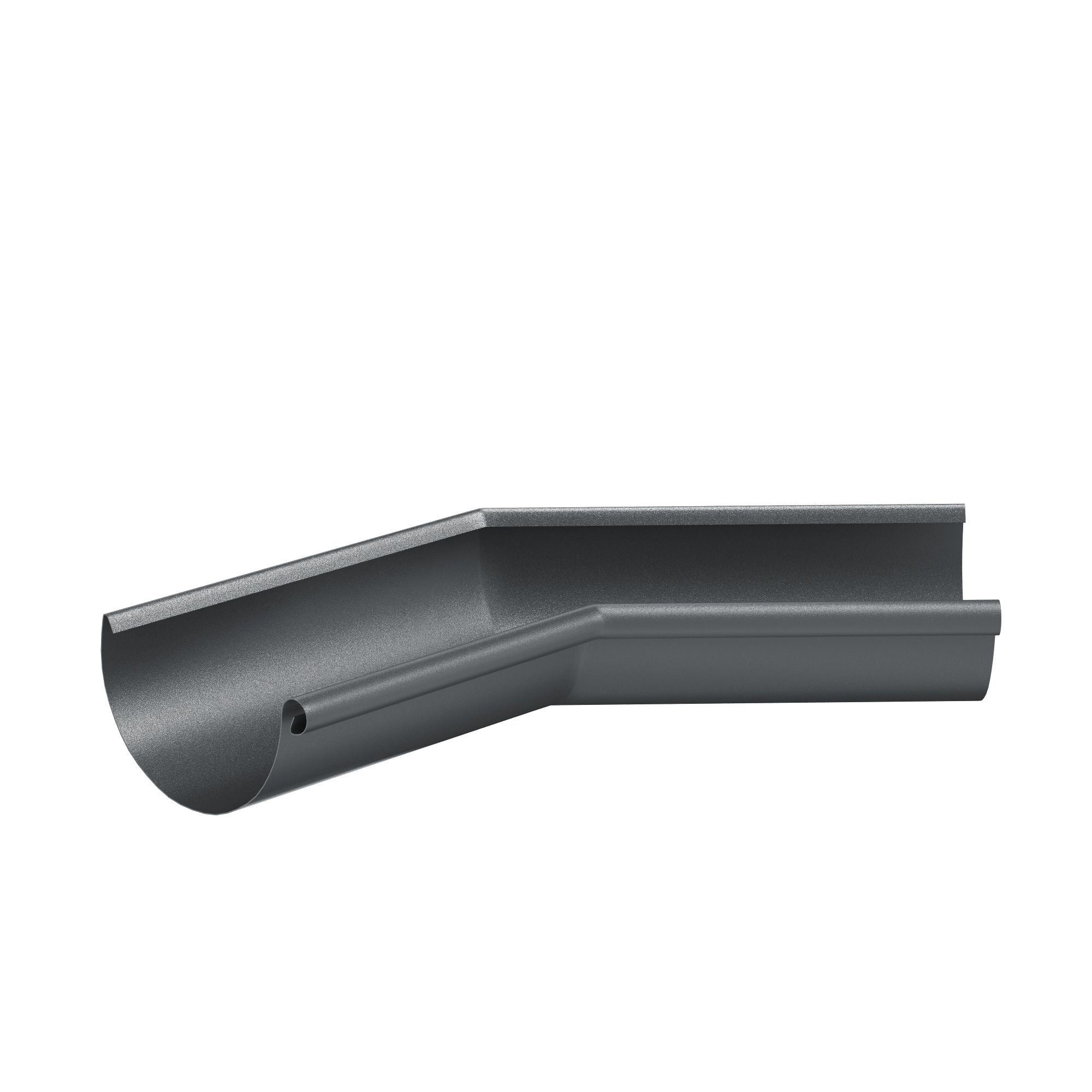 Угол желоба 135 гр. внутренний 125/90 PU Matt Ral 7024