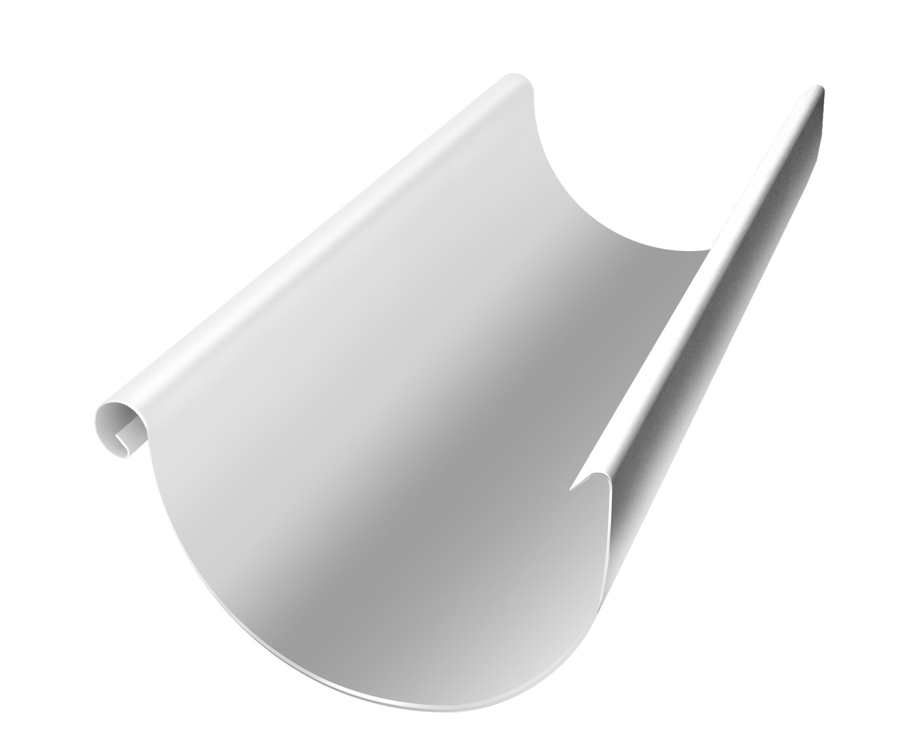 Желоб водосточный 125/90 Rooftop dRain 3 м Ral 9003