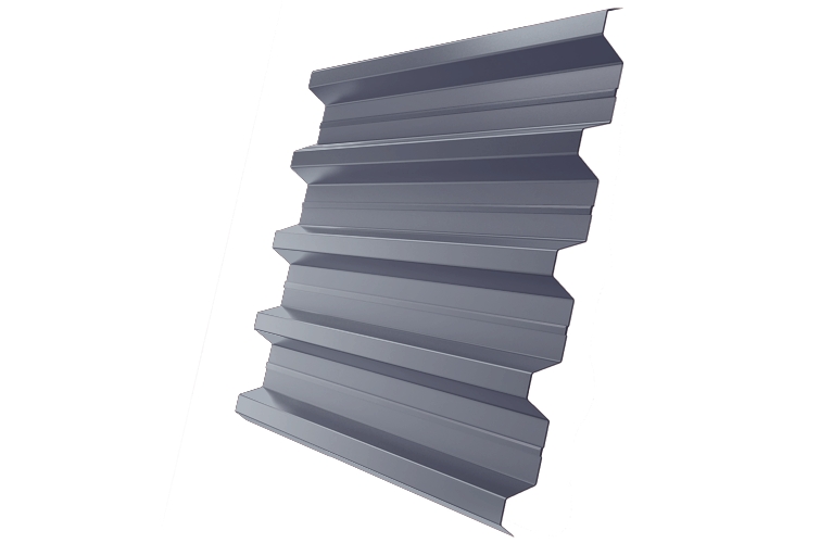 Профнастил H-60 Pe 0,7 мм Ral 7004