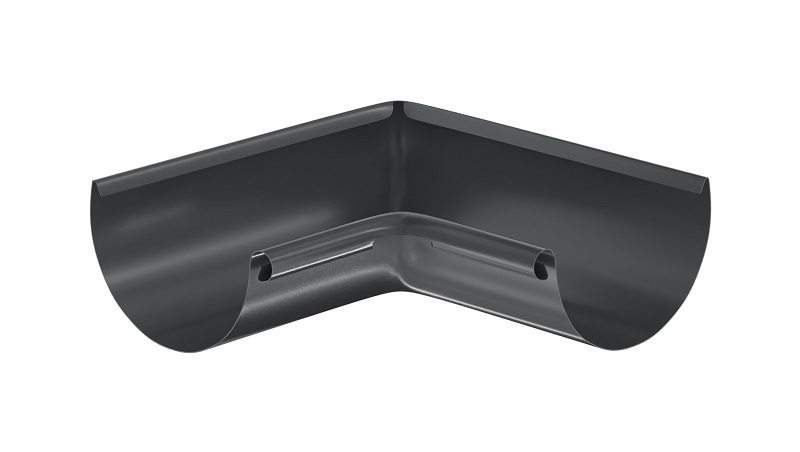 Угол желоба 90 гр. внутренний 150/100 PU Ral 7024
