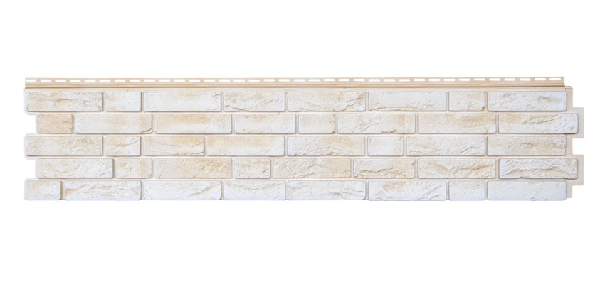 Фасадная панель ЯФАСАД Демидовский кирпич Слоновая кость
