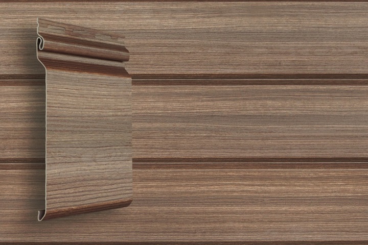 Сайдинг S7 Natural-Брус Tundra Кедр