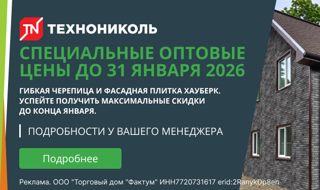 Специальные цены Shinglas 01/2026