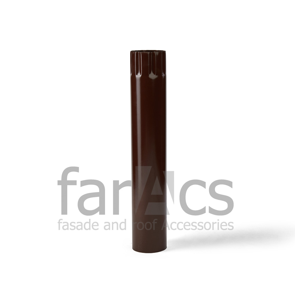 Труба водосточная 125/90 L=1м Ral 8017