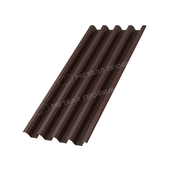 Профнастил (м2) Н-75 Ре 0,7 мм Ral 8017