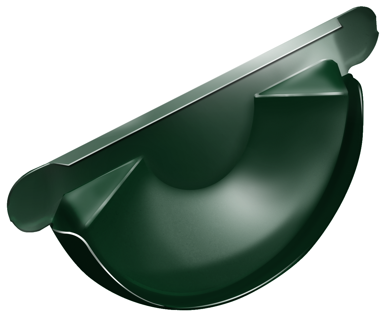 Заглушка желоба 125/90 Rooftop dRain Ral 6005