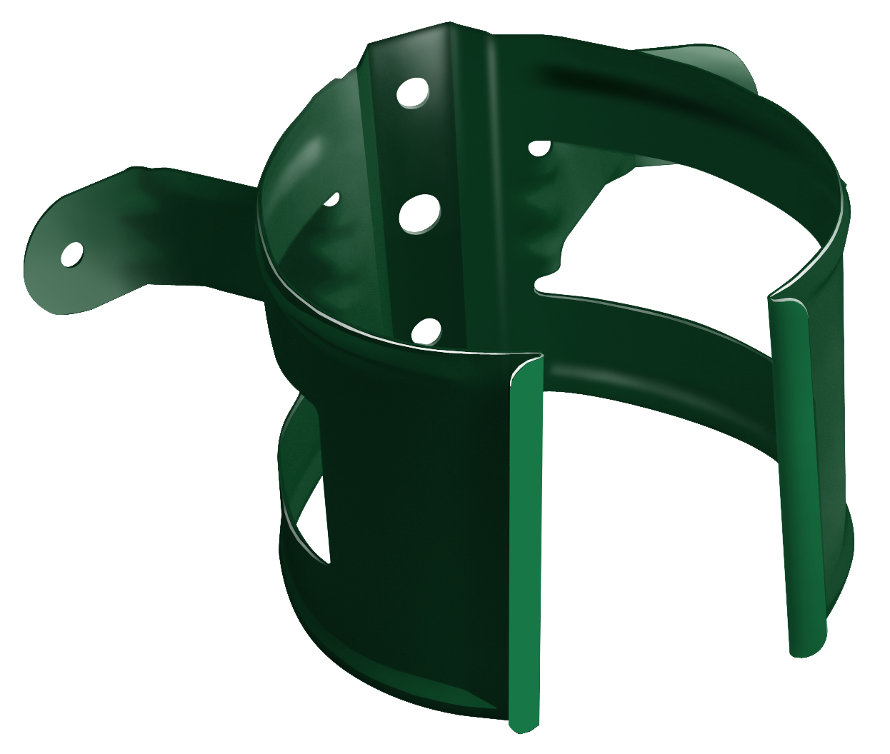 Держатель трубы (дерево) 125/90 Rooftop dRain Ral 6005