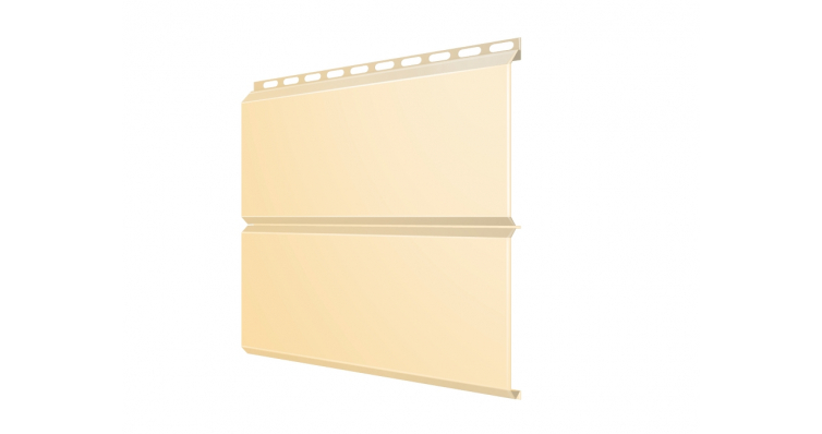 Сайдинг ЭкоБрус Satin 0,5 мм Ral 1015