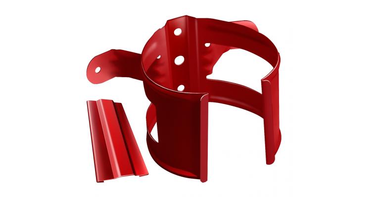 Держатель трубы (дерево) 125/90 ПО Ral 3011