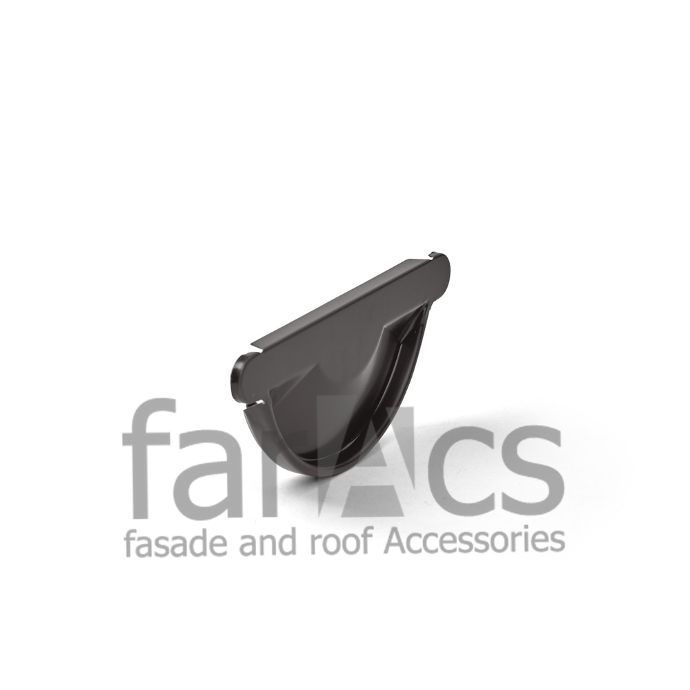 Заглушка желоба полукруглого 125/90 RR 32