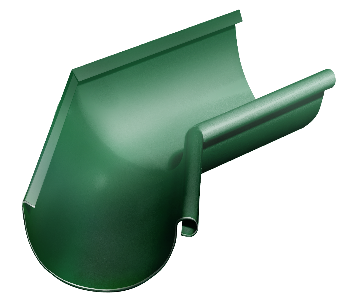 Угол желоба внутренний 135 гр. 125/90 Rooftop dRain Ral 6005