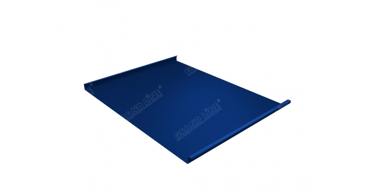 Фальц двойной стоячий Satin 0,5 мм Ral 5005