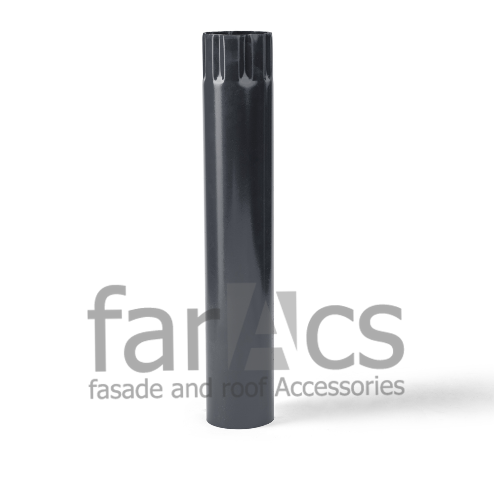 Труба водосточная 125/90 L=1м Ral 7024