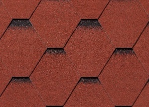 Красный с оттенением