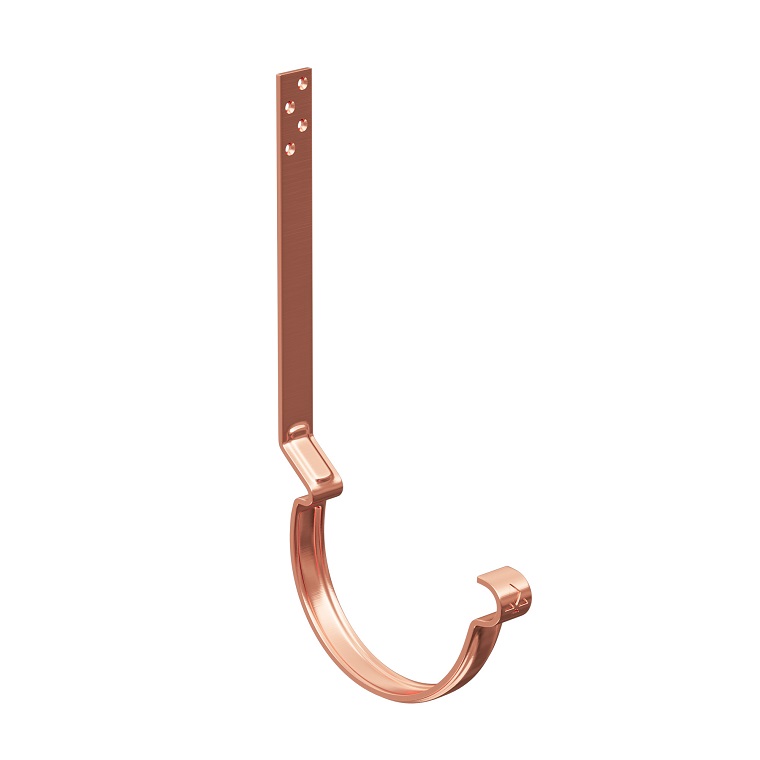 Крюк желоба удлиненный Медь Медь