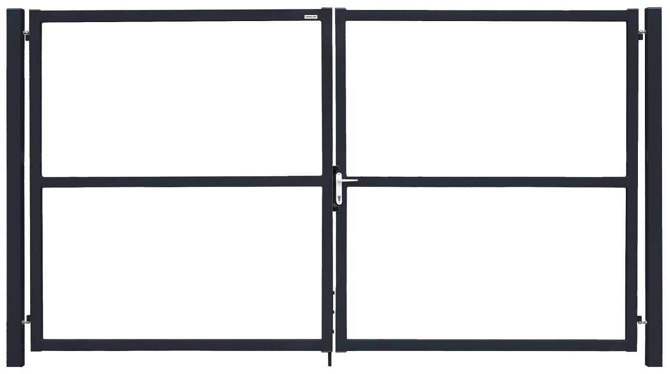 Ворота Colority Zinc Lock 1,8х3,5 Ral 7024