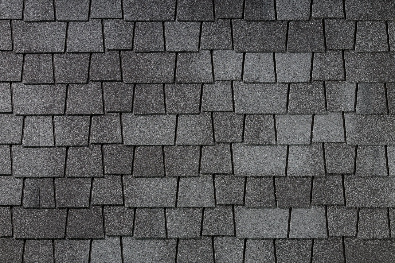 Гибкая черепица Премиум Эстейт Серый оникс