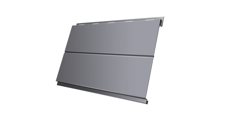 Сайдинг Вертикаль line Satin 0,5 мм Ral 7004