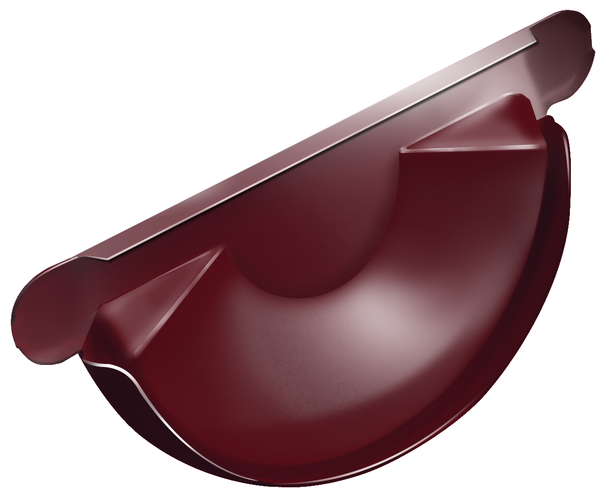 Заглушка желоба 125/90 Rooftop dRain Ral 3005