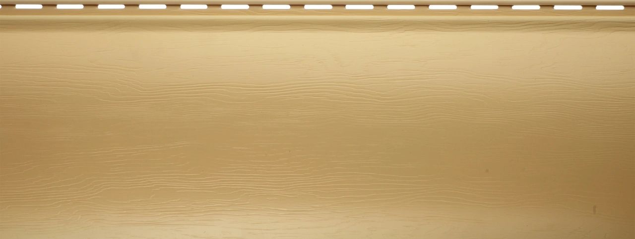 Сайдинг Blockhouse виниловый BH-01 однопереломный Золотистая