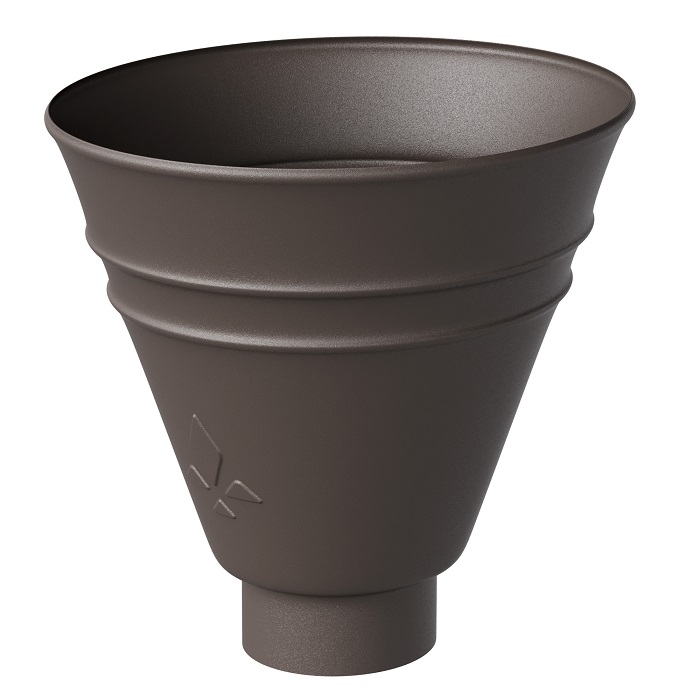 Воронка водосборная круглая 150/100 PU Matt RR 32