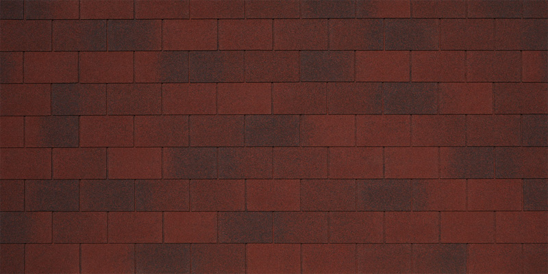 Гибкая черепица Комфорт Капри Rosso 401