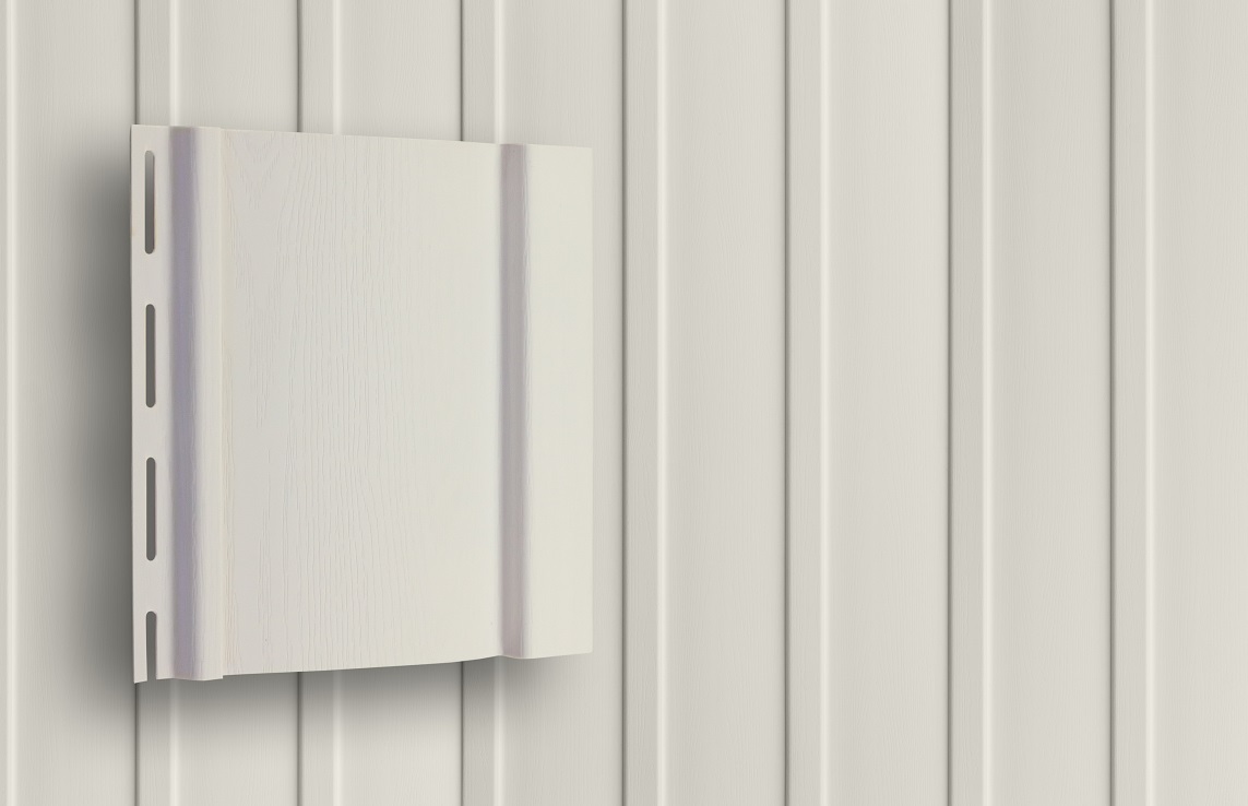 Сайдинг S6,3 Вертикальный Standart Белый