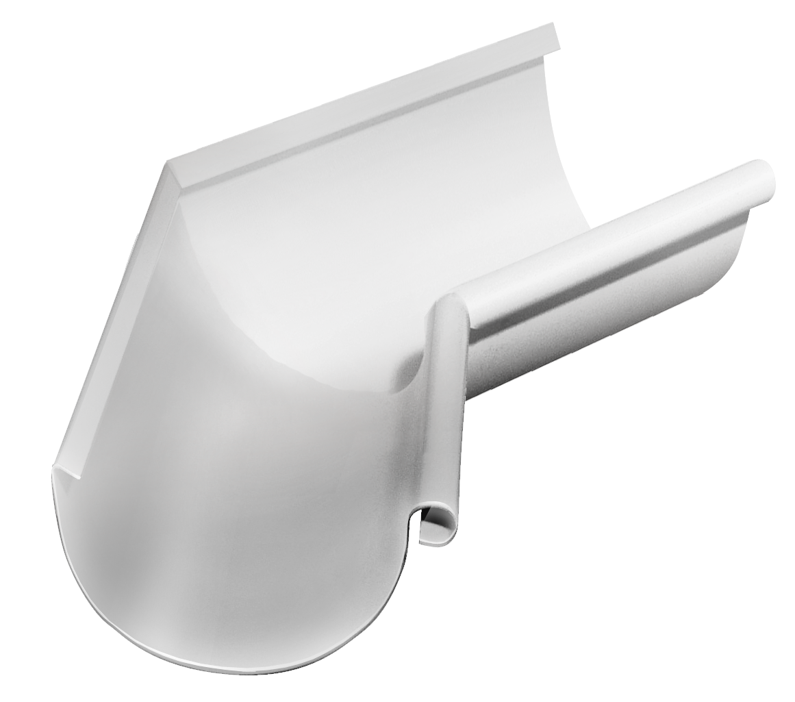 Угол желоба внутренний 135 гр. 125/90 Rooftop dRain Ral 9003