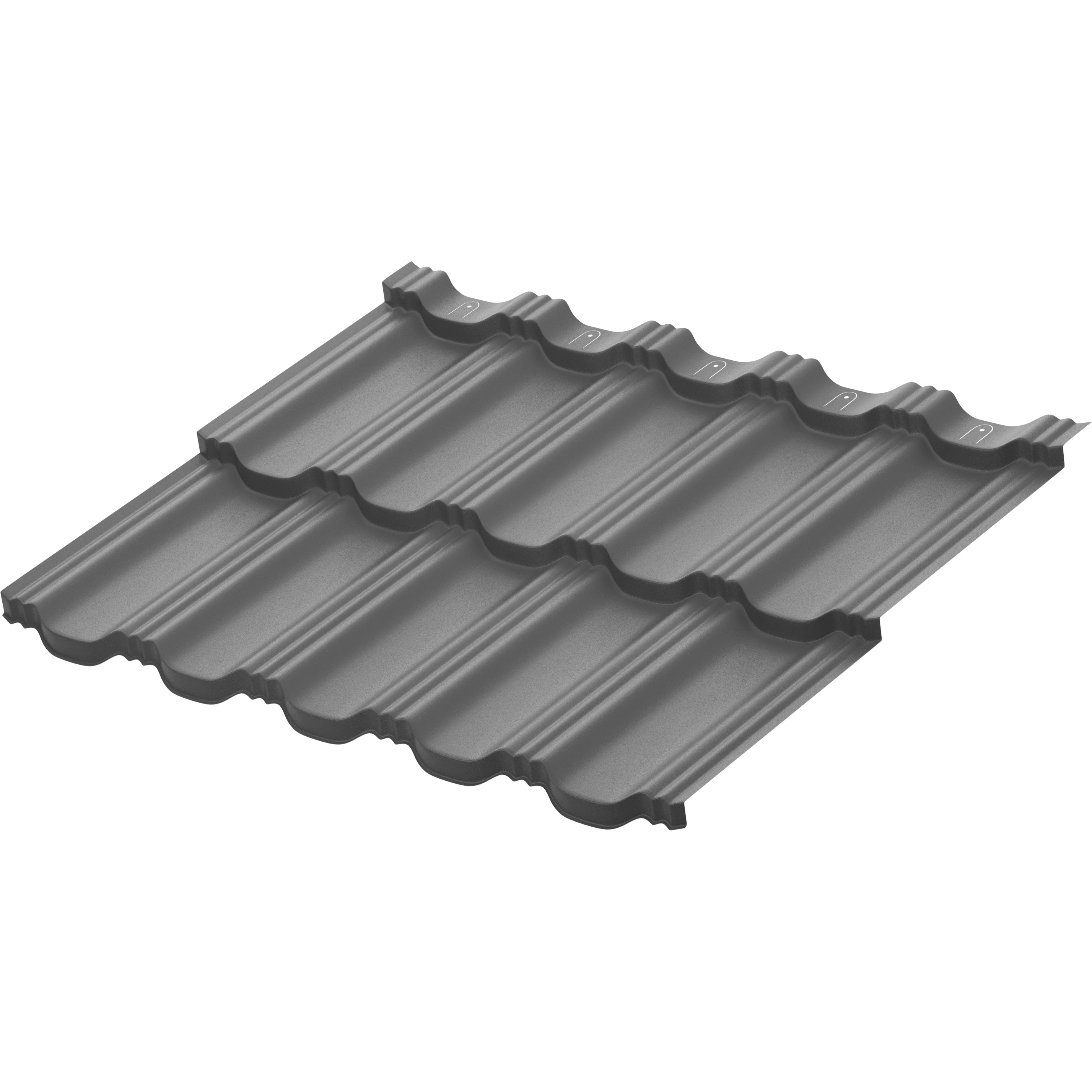 Модульная металлочерепица Гётеборг Zn180 1205х765мм Rooftop Бархат 0,5 мм Ral 7024