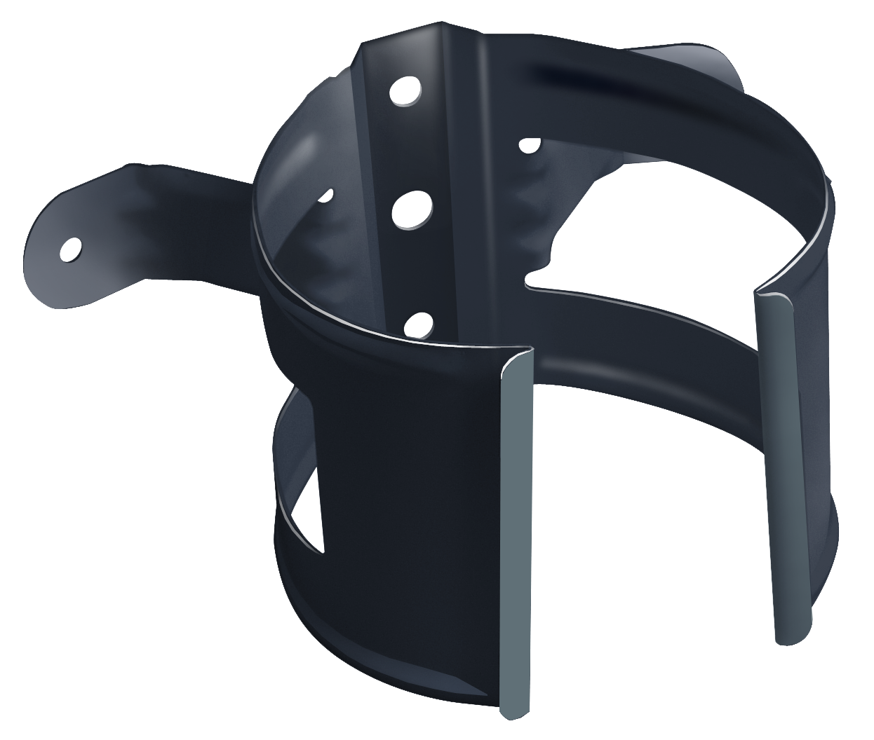 Держатель трубы (дерево) 125/90 Rooftop dRain Ral 7024