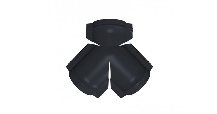 Тройник Y-образный Drap Ral 7024
