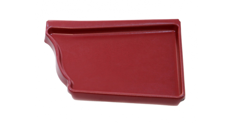 Заглушка прямоугольная правая Vortex Pe Ral 3005