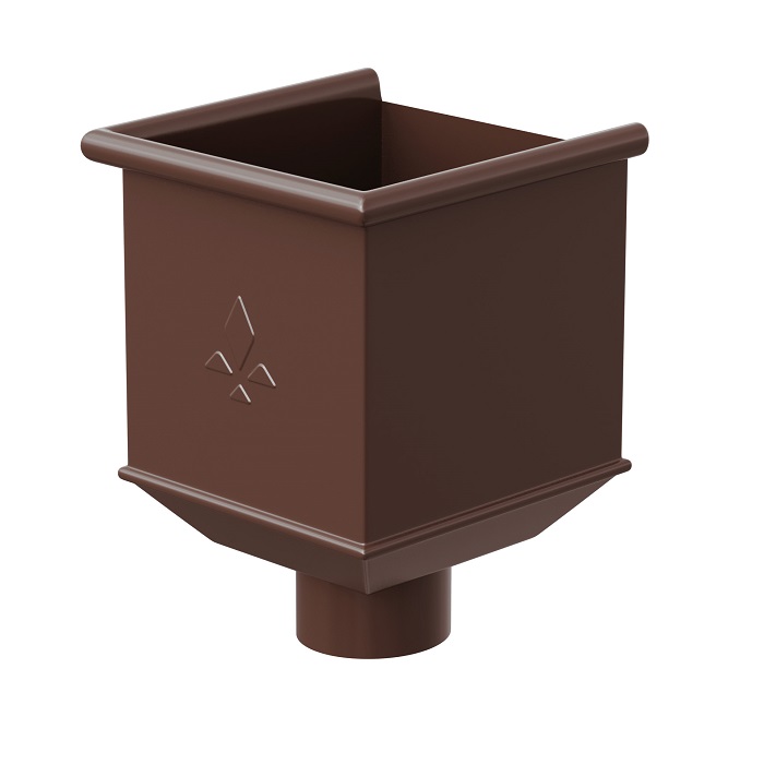 Воронка водосборная 150/100 PU Ral 8017