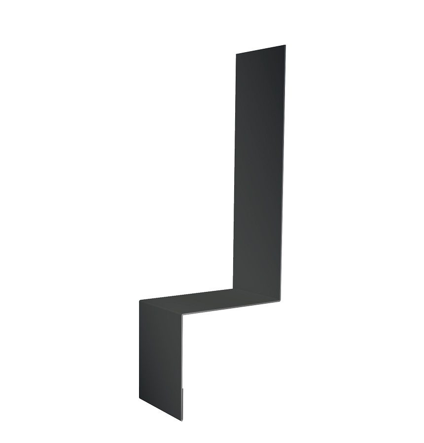 Примыкание боковое фальц Rooftop Бархат 0,5 мм Ral 7016