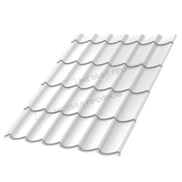 Металлочерепица Ламонтерра Norman 0,5 мм Ral 9003