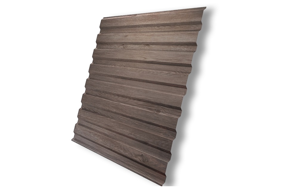 Профнастил C-20 Принт Элит 0,45 мм White Wood