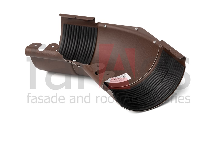 Угол желоба внутренний 135° 125/90 MATT Ral 8017