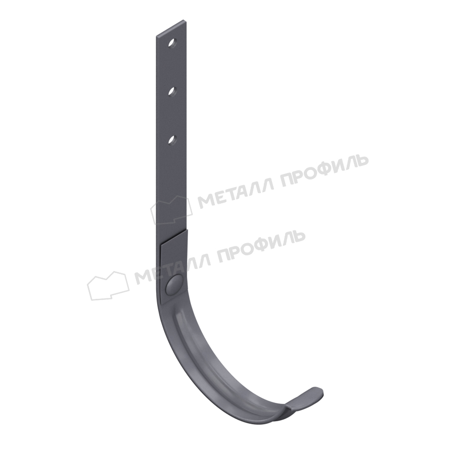 Держатель желоба длинный Foramina D=125 мм Freeze Matt Grey