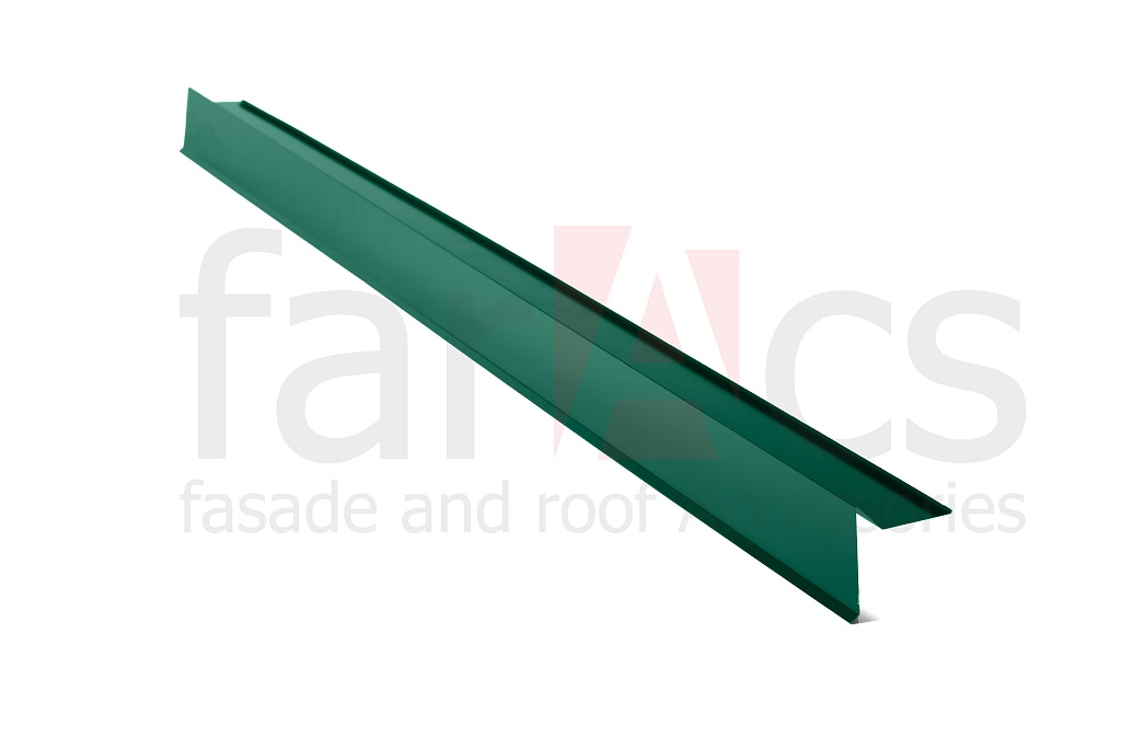 Фартук S5 фронт. 2 м Satin 0,5мм с защит.пленкой Ral 6005