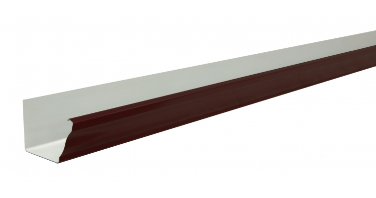 Желоб прямоугольный Vortex Pe 3 м Ral 8017