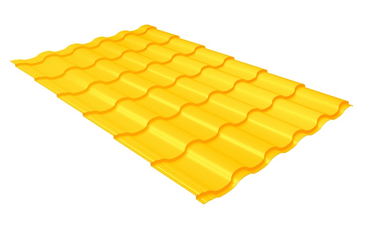 Профиль волновой Кредо Pe 0,45 мм Ral 1018