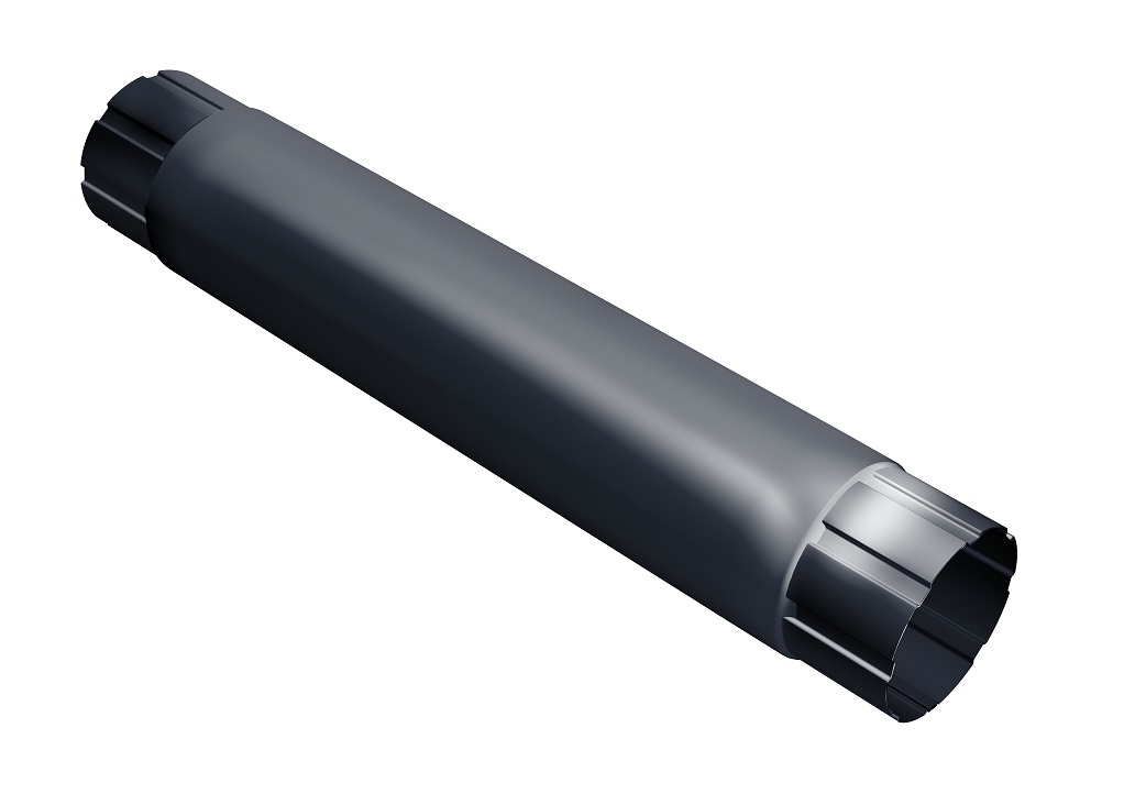 Труба водосточная 150/100 Rooftop dRain 1 м Ral 7024