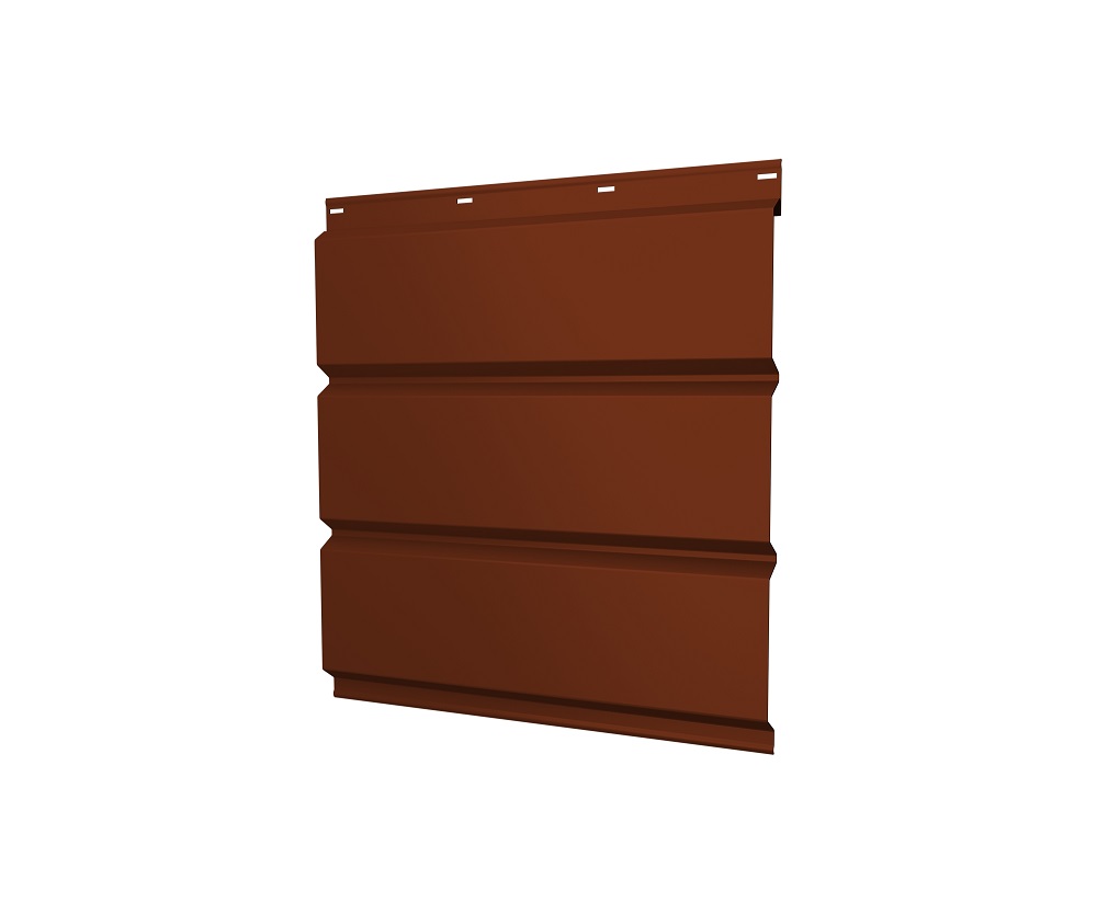 Софит без перфорации Satin 0,5 мм Ral 3009
