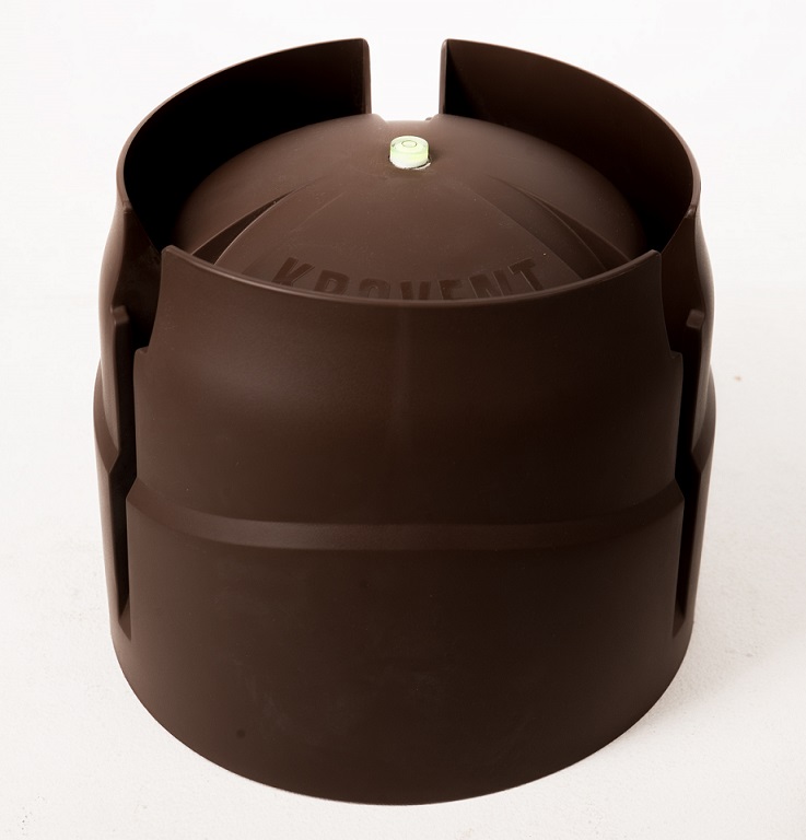 Колпак кровельный HupCap New 270 Коричневый (8017)