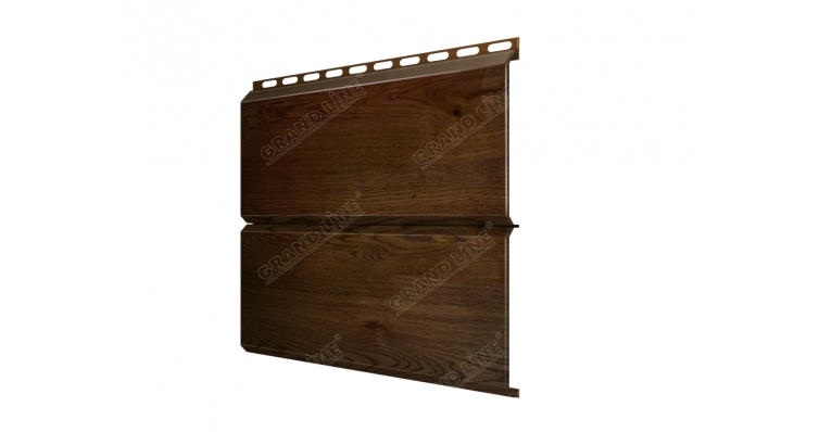 Сайдинг ЭкоБрус Print Elite 0,45 мм Milky Wood