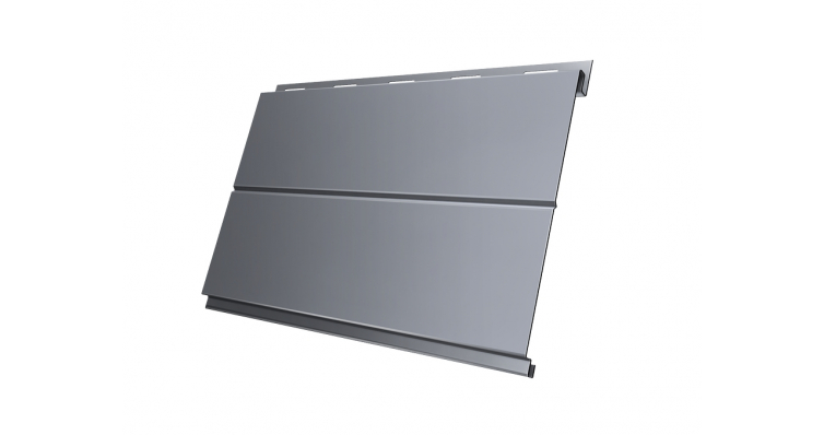 Сайдинг Вертикаль line Pe 0,45 мм Ral 9006