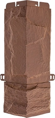 Внешний угол Гранит ЭКО Терракотовый