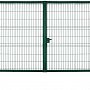 Grand Line: Ворота распашные Medium New Lock 2,03x4,0, цвет Ral 6005